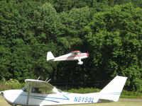 N2011B @ OH36 - Departing Riverside, OH