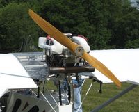 N86WE @ OH36 - Jabiru 80 hp, 4-Cyl. engine.  Riverside, Ohio breakfast fly-in. - by Bob Simmermon