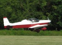 N132BN @ OH36 - Departing Riverside, OH