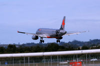 VH-VQQ @ OOL - Touching down at Coolangatta Australia - by aussietrev