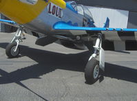 N51TK @ SZP - 1944 North American F-51D MUSTANG, Rolls-Royce V-1650-7 1,490 Hp. Landing light, Limited class - by Doug Robertson