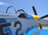 N51TK @ SZP - 1944 North American F-51D MUSTANG, Rolls-Royce V-1650-7 1,490 Hp.  Panel, Limited class - by Doug Robertson