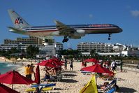 N656AA @ SXM - visitor
