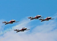 UNKNOWN @ CYXX - CT-114 Tutor Snowbirds demo @ Abbotsford Airshow - by Guy Pambrun