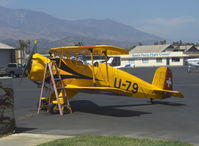 N133JH @ SZP - 1940 Dornier Werke BU 133 Bucker Jungmeister, Siemens-Halske SH 14 A-4 radial 160 Hp, refueling - by Doug Robertson