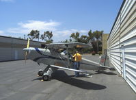 N131MR @ SZP - 1954 Bucker-Jungmann E3B, Lycoming O&VO-360 180 Hp upgrade with Ellison throttle body injection - by Doug Robertson