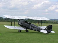 G-AIDS @ EGWN - Tiger Moth at Halton - by Simon Palmer