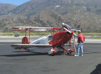 N3G @ SZP - 1985 Bucker Jungmann E3B, Lycoming AEIO-360-B full inverted systems 180 Hp, refueling - by Doug Robertson