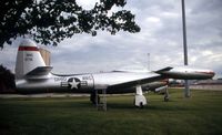 51-791 @ SGH - F-84G on display at the Air National Guard Armory