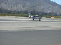 N4947J @ SZP - 1968 Piper PA-28R-180 ARROW, Lycoming IO-360-B1E 180 Hp, landing roll Rwy 22 - by Doug Robertson