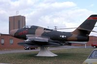 51-1797 @ SGH - F-84F mounted at the Air National Guard base