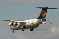 D-AVRG @ BRU - shortly before landing on rwy 25L - by Daniel Vanderauwera