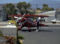 N6034S @ SZP - Christen PITTS S-2B, Lycoming AEIO-540 260 Hp, refueling - by Doug Robertson