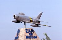 52-1993 @ OSH - F-86H mounted along the highway