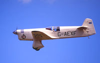 G-AEXF @ EGSU - During its display. - by Robert Roggeman