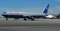 N673UA @ DEN - United Airlines 767-300 just pushed from B36.