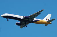 G-MONJ @ EGCC - Monarch - Landing - by David Burrell