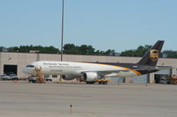 N413UP @ KRFD - Boeing 757-200F - by Mark Pasqualino