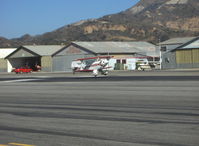N321JS @ SZP - 1992 Aviat PITTS S-2B, Lycoming AEIO-540, near touchdown Rwy 22 - by Doug Robertson