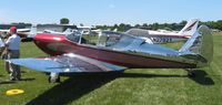 N61PK @ SKY - Outstanding Coninental IO-360 powered Super Swifth at the Sandusky, OH fly-in. - by Bob Simmermon