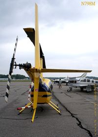 N798M @ PVG - Even a Robinson can look big