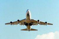 73-1676 @ CID - E-4B doing touch and go - by Glenn E. Chatfield