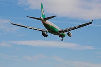 B-16312 @ VIE - Eva Air A330 on finale RWY 34 - by Dieter Klammer