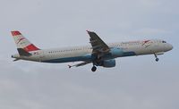 OE-LBB @ VIE - Austrian A321-111 on finale RWY34 - by Dieter Klammer