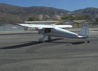 N77950 @ SZP - 1946 Luscombe 8A, Continental C85 85 Hp, holding short Rwy 22, door removed-flying on a hot day - by Doug Robertson