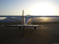 N89480 @ KIYK - Sunset in the desert - by Axel Alvarez