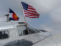 N9562Z @ KFTG - Flags Display - by Bluedharma