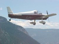 C-FZOD @ CZAM - FZOD in Flight near Salmon Arm - by Eustace