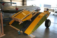 N586AJ @ KRFD - Aircraft to be placed into container. Going to Germany.