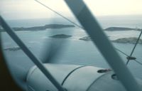 EI-ABI @ EGHE - EI-ABI Dragon, Isles of Scilly September 1987 - by Pete Hughes