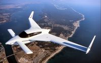 VH-YOM - Velocity over the Dawsville cut, Western Australia - by J. Grimstead