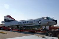 56-2317 @ GUS - TF-102A at the Grissom AFM museum, Just arrived