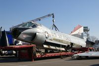 56-2317 @ GUS - TF-102A at the Grissom AFM museum, Just arrived