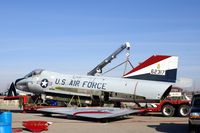 56-2317 @ GUS - TF-102A at the Grissom AFM museum, Just arrived