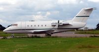 C-FKJM @ EGGW - Challenger CL601 - by Terry Fletcher