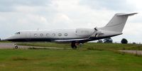 OY-GVG @ EGGW - Gulfstream G450 - by Terry Fletcher