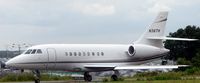 N36TH @ EGGW - Falcon 2000EX - by Terry Fletcher