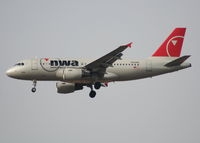 N334NB @ DTW - Northwest - by Florida Metal