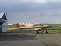 N91655 @ KLVN - Navion parked infront of it's hangar at Airlake. - by Mitch Sando