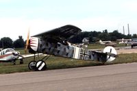 N7557U @ LOT - Replica Fokker D.VIII at the Romeoville airshow