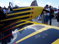N243JG @ KFNL - Starboard Wing Detail