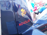 N243JG @ KFNL - Starboard Tail Detail