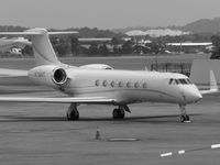 N712KT - parked at Subang Airport, Malaysia. (ex-international airport) - by Niel Schubert