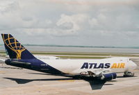 N418MC @ AKL - WorldWide Freighter for Air NZ - by Alan Gaskin