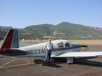 N6224U @ C24 - N6224U with owner visiting Creede Colo. - by Owner Steve Creed