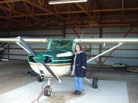 N1443Q @ 24C - Danielle with N1443Q - by Scott J. Conaway